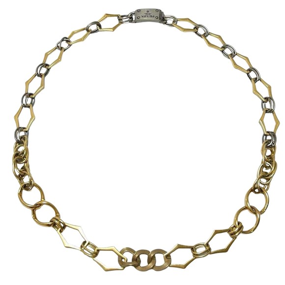 Prada Gold Metal necklace - Picture 1 of 10